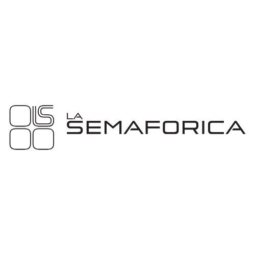 Logotipo en blanco y negro de La Semáforica-Catálogo-Peajes-Deviteck