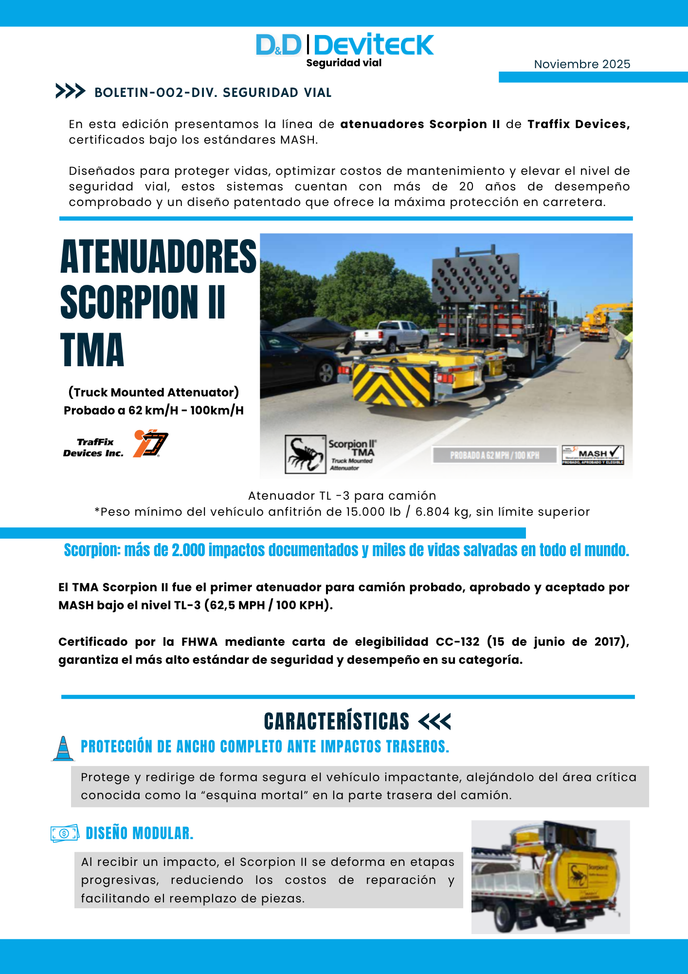 Atenuador de impacto