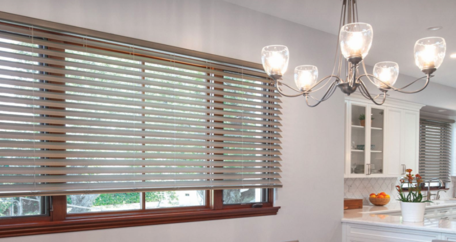 Norman® SmartPrivacy® Faux Wood Blinds, Window blinds, faux wood blinds near New Braunfels, Texas (TX)