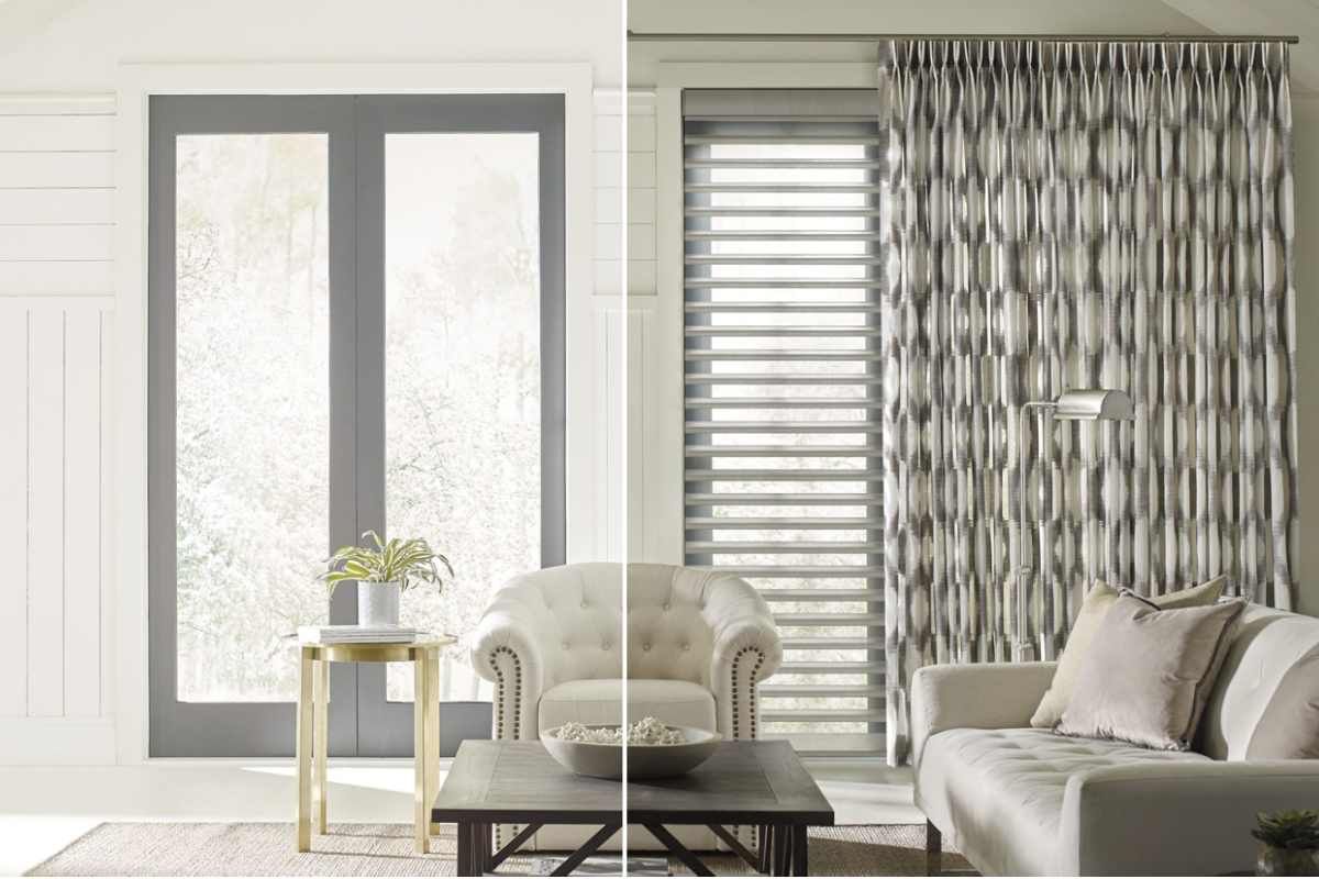 Hunter Douglas Design Studio Custom Drapes drapery curtains window coverings near Austin, Texas (TX)