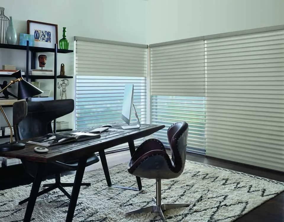 Designing an Ideal Home Office near New Braunfels, Texas (TX) with Light Control and Comfort