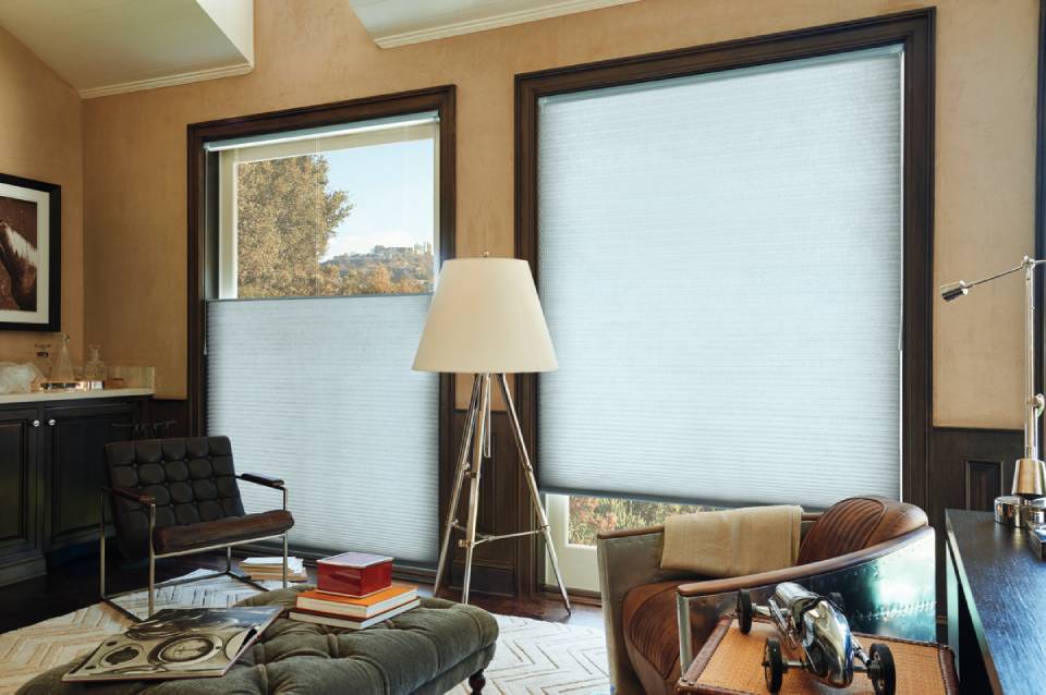 Hunter Douglas Duette® Honeycomb Shades Austin Texas (TX) Graber Norman Cellular Shades Cell Shade Cellular Blinds
