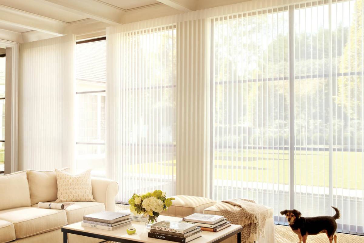 Hunter Douglas Luminette® Privacy Sheers, sheers for sliding glass doors, sheer shadings near Austin, Texas (TX)