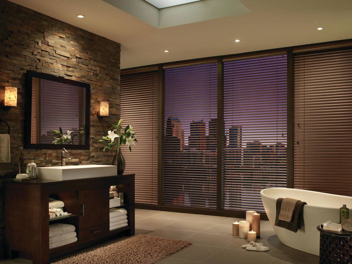 Hunter Douglas Modern Precious MetalsⓇ Aluminum Blinds, metal blinds, blackout blinds near Austin, Texas (TX)