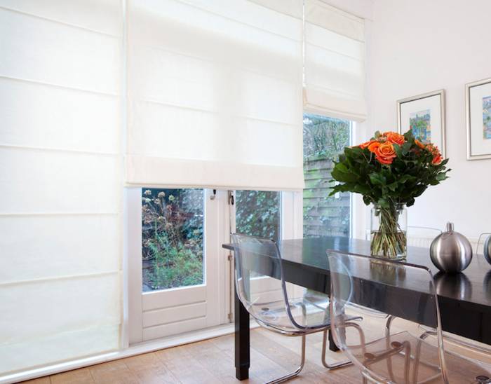 Norman® Centerpiece™ Roman Shades and Roman Blinds with Aerolite™ Cordless near New Braunfels, Texas (TX)