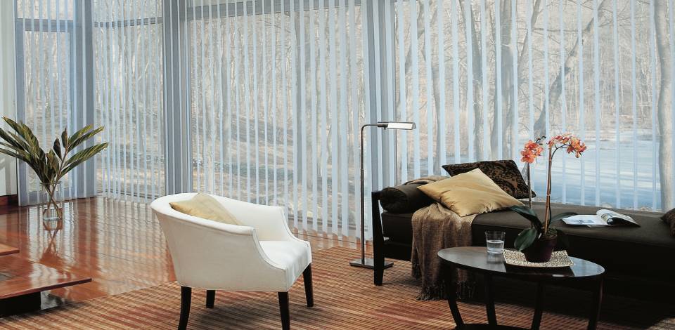 LuminetteĀ® Privacy Sheers near Austin, Texas (TX) Hunter Douglas Graber Norman Sliding Glass Doors