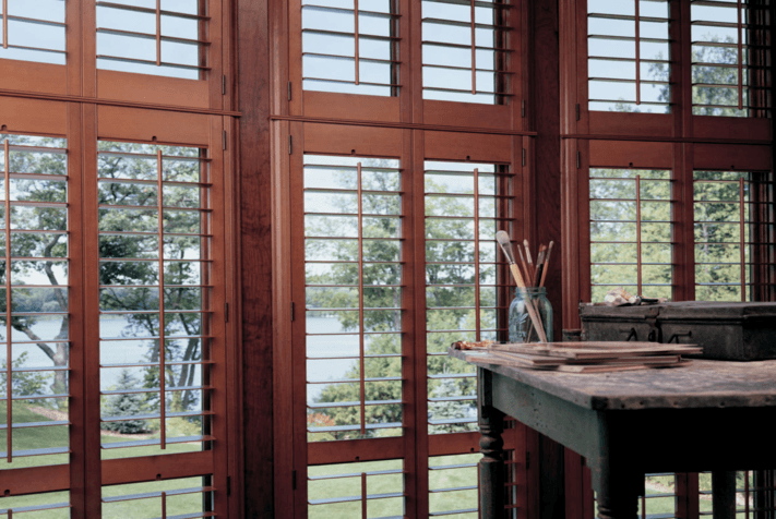 Unique Window Treatments for Homes Near Georgetown, Texas (TX) like Shutters for Indoor Spaces and Windows