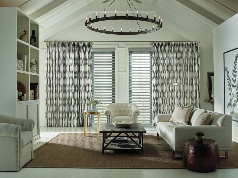 Design Studio™ Side Panels and Drapery near Austin, Texas (TX) Hunter Douglas Curtains Drapes