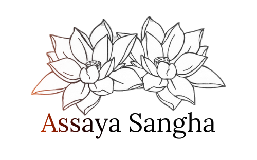 Two lotus flowers, with