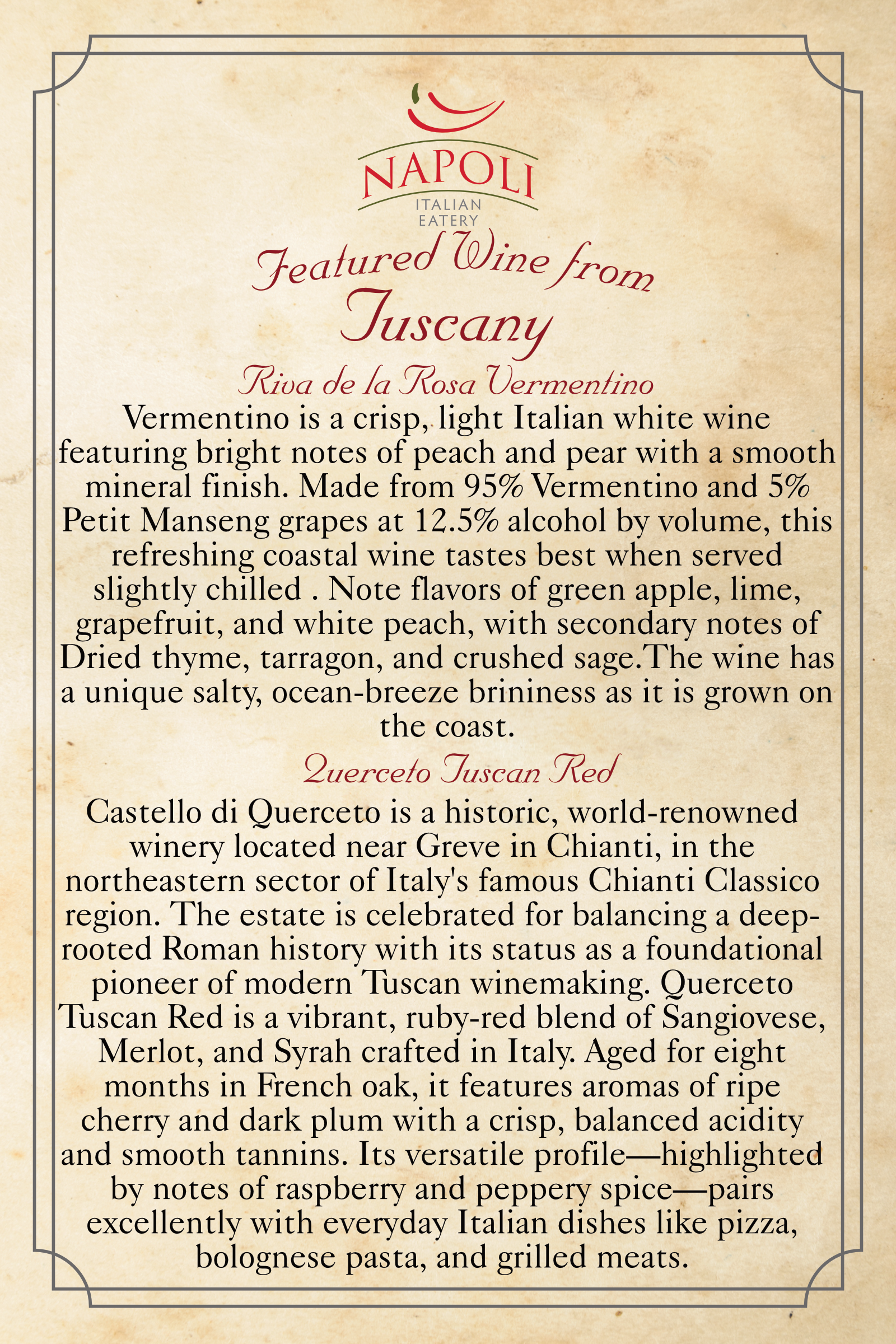 Featured Region — Wichita, KS — Napoli Italian Eatery