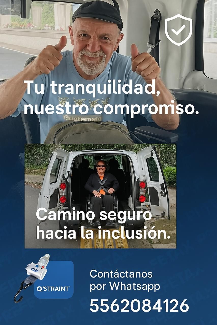 TAXI PARA PERSONAS CON DISCAPACIDAD CDMX