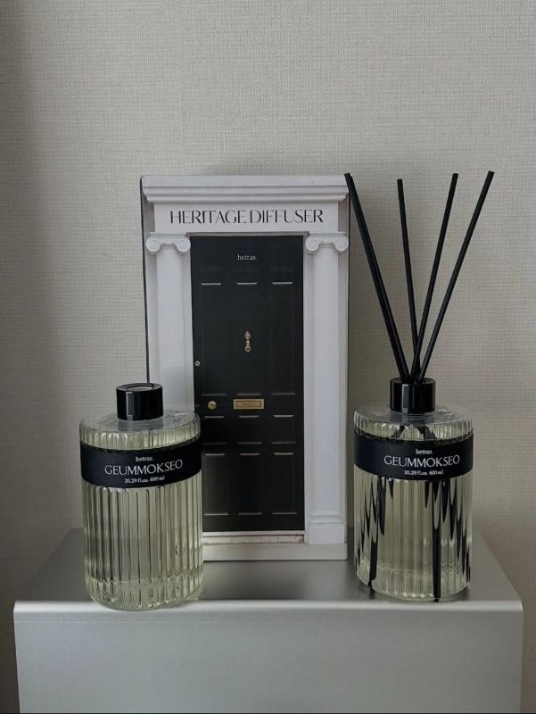 <免運>韓國Hetras Heritage 經典傳承系列擴香瓶 重量級超值組 600ml*2入