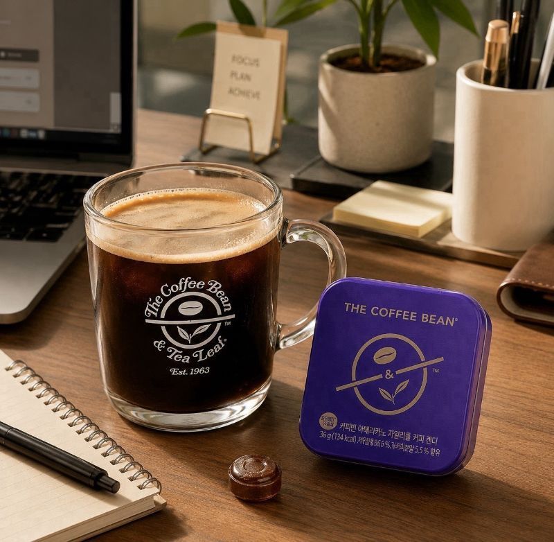 <3盒免運組>韓國THE COFFEE BEAN 經典美式無糖咖啡糖 32g/盒