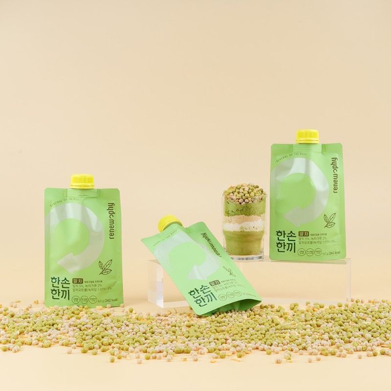 ＜6包免運組＞限量特惠‼️韓國 RENEW PHY高韓國 RENEW PHY 奶昔40g-抹茶
