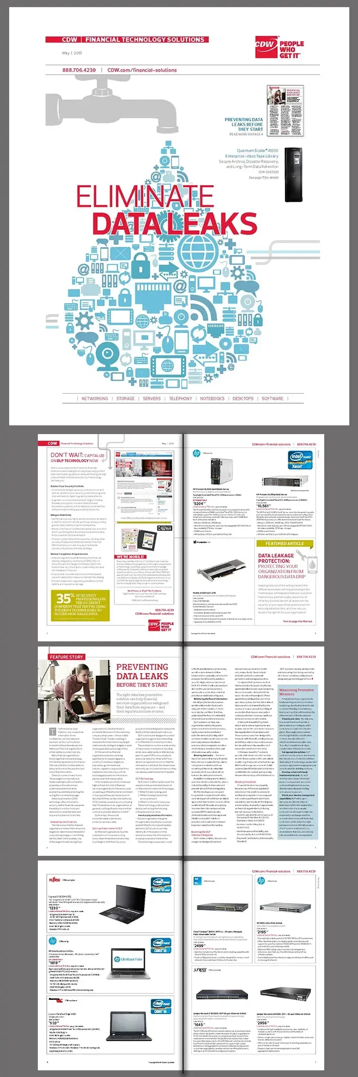 CDW Financial
 Catalog design