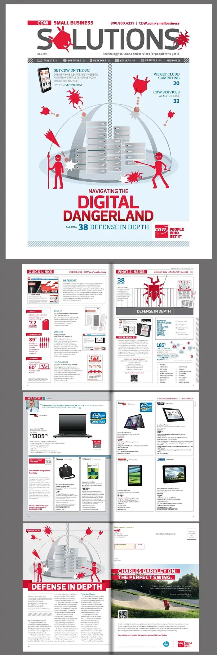 CDW Solutions Primary Catalog design