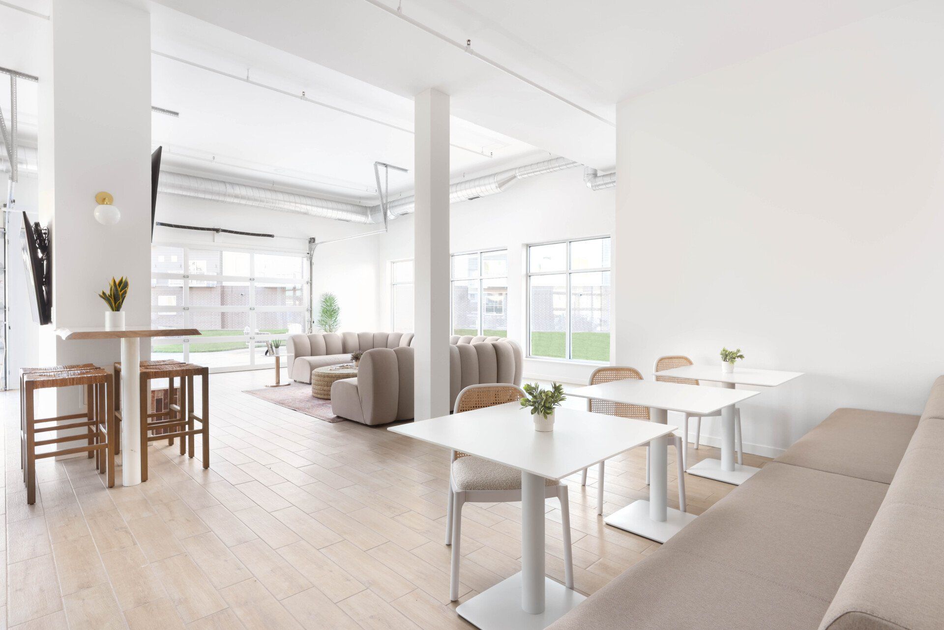Community room with Kitchen area