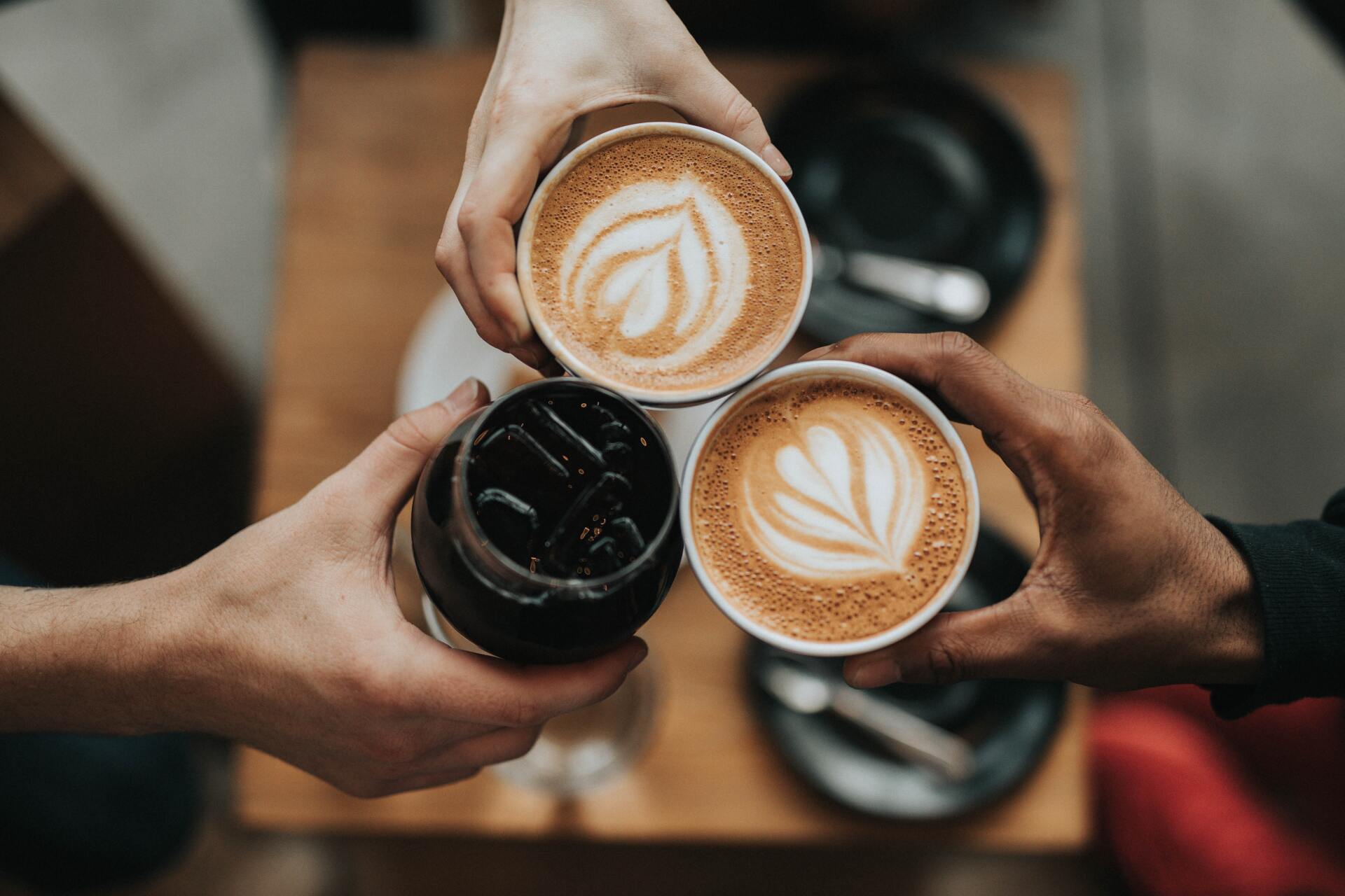Coffee and wine