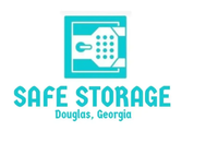 Safe Storage logo with turquoise lock icon and text “Safe Storage, Douglas, Georgia”