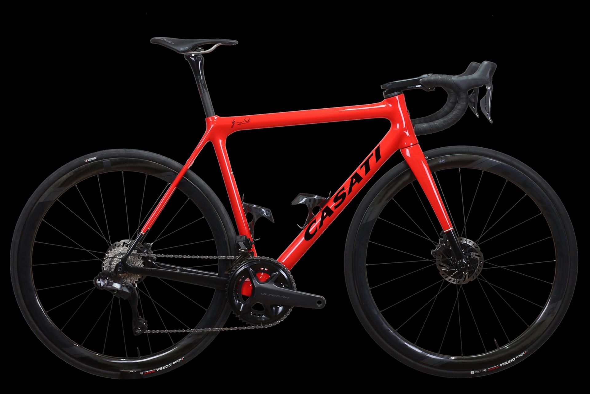 road bicycle Casati Race rosso black