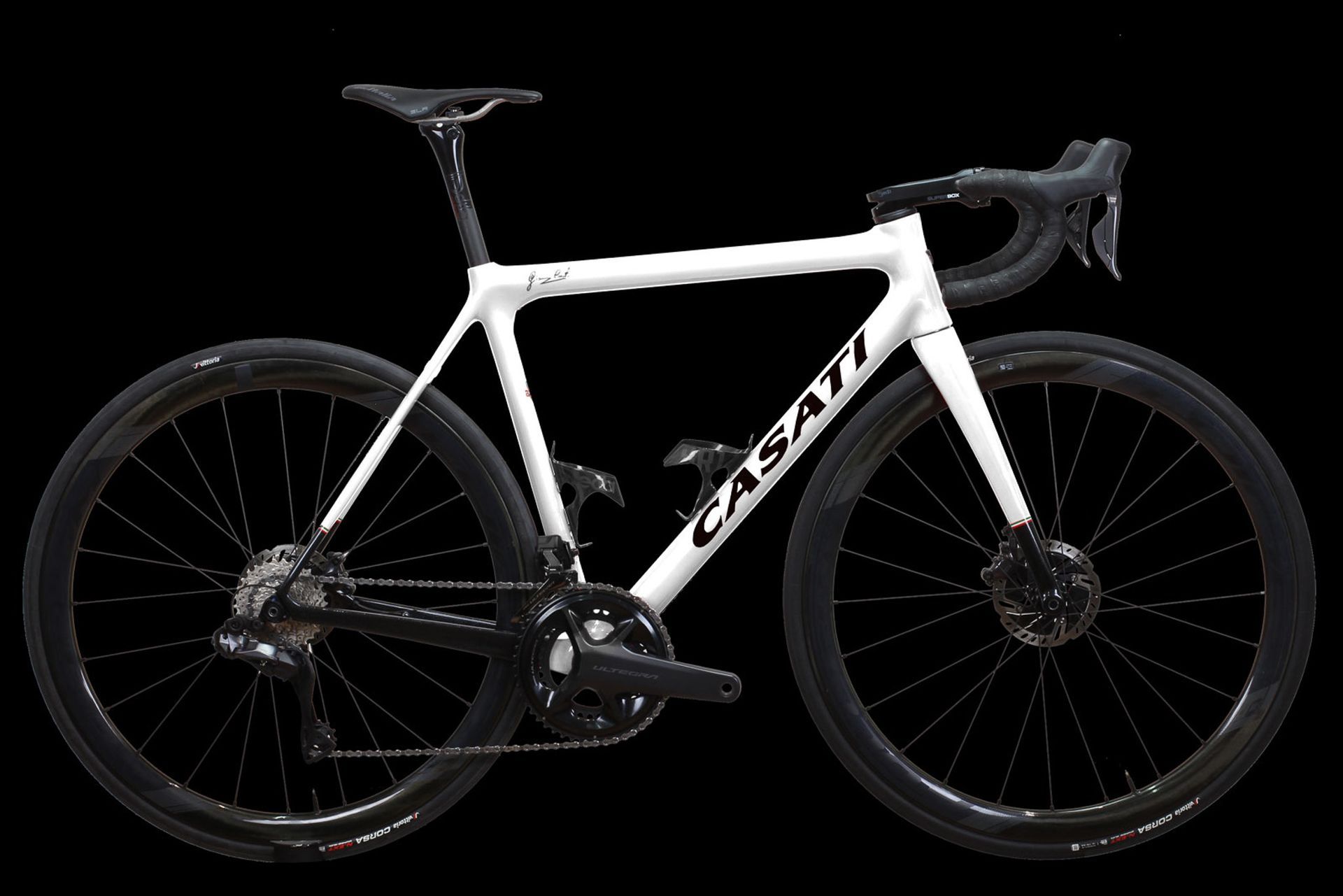 road bicycle Casati Race pearl white