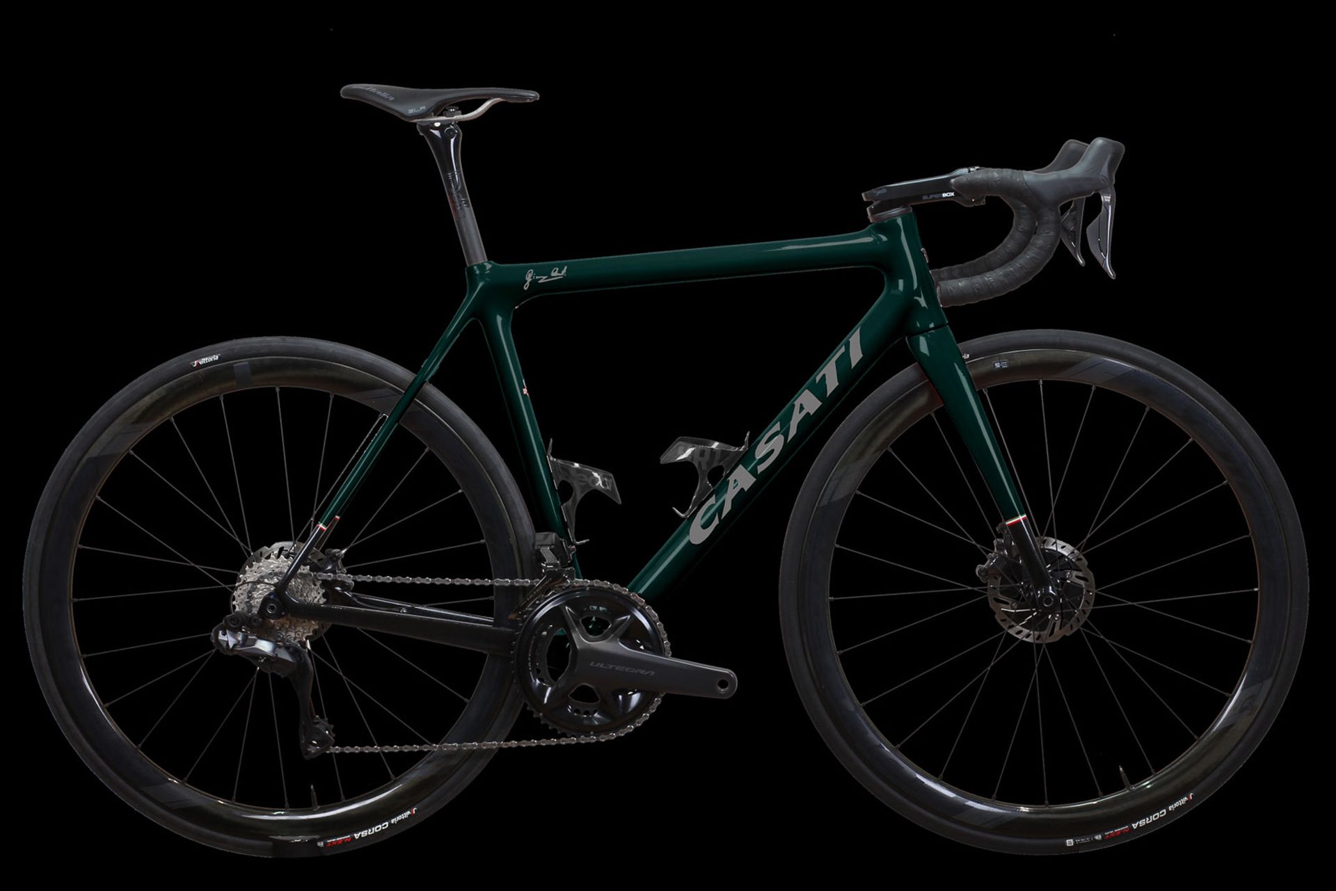 road bicycle Casati Race british racing green