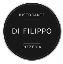 Black circular logo reading “Ristorante Di Filippo Pizzeria” in white text.