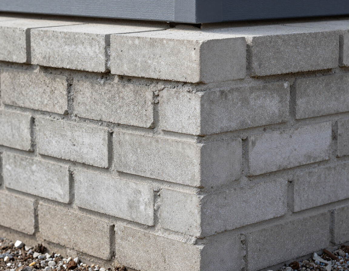 Foundation masonry