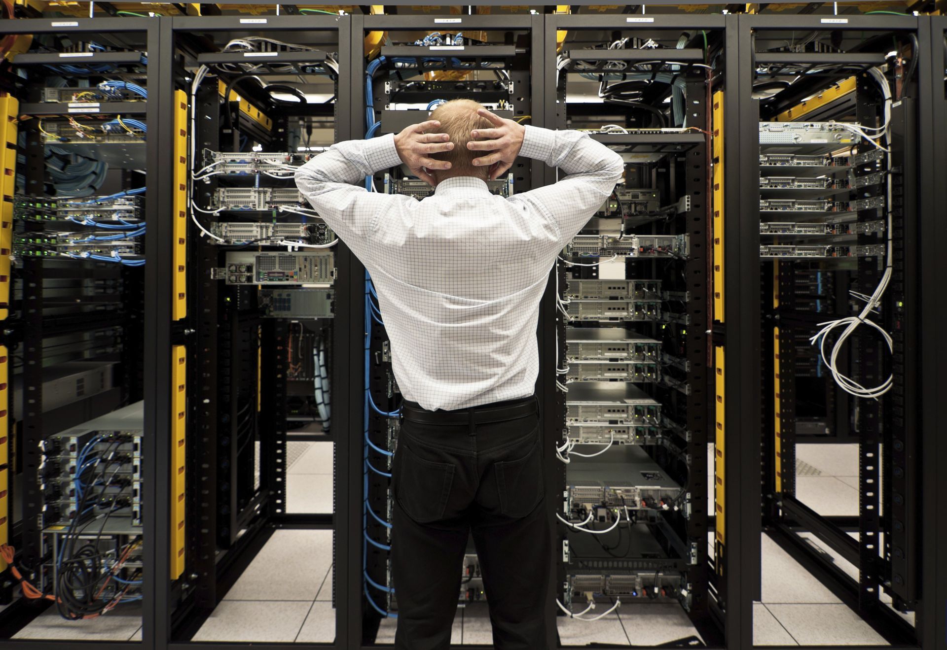 cyber threat and someone dealing with it