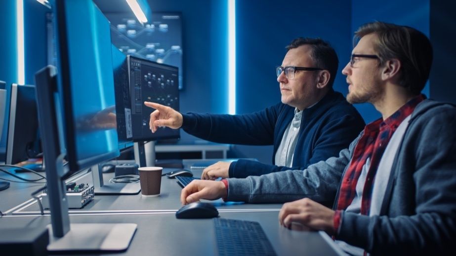 IT staff managing IT and disaster recovery