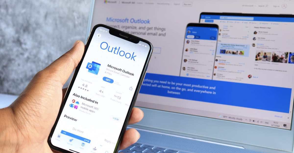 Image of Microsoft Outlook on Office 365