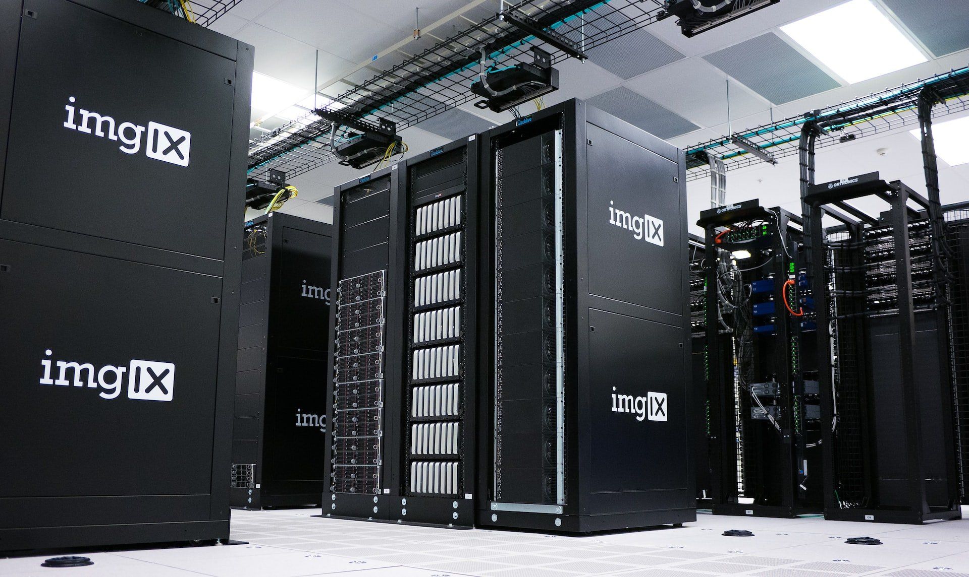 Image of IT infrastructure to store data