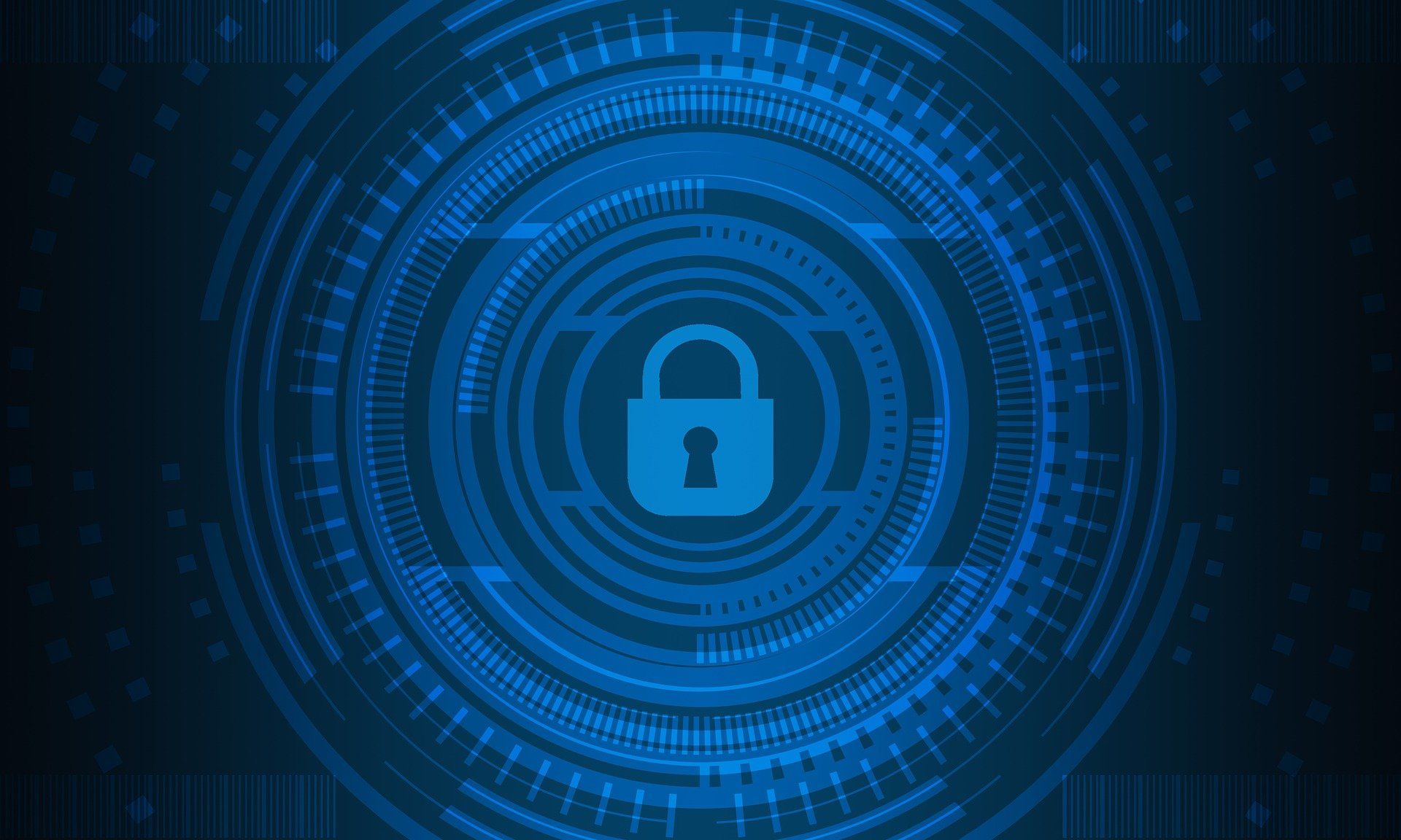 Image of a virtual padlock screen