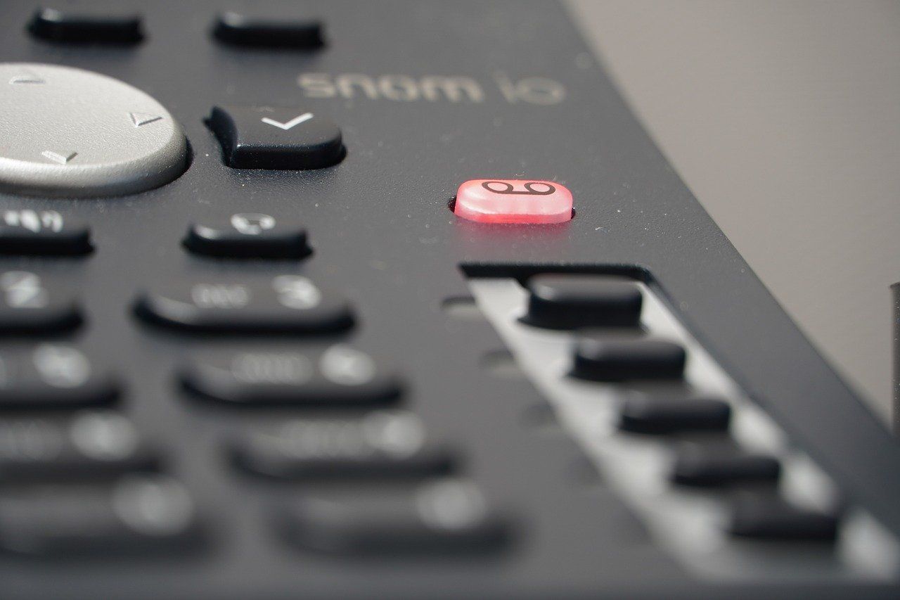 Image of a VoIP phone