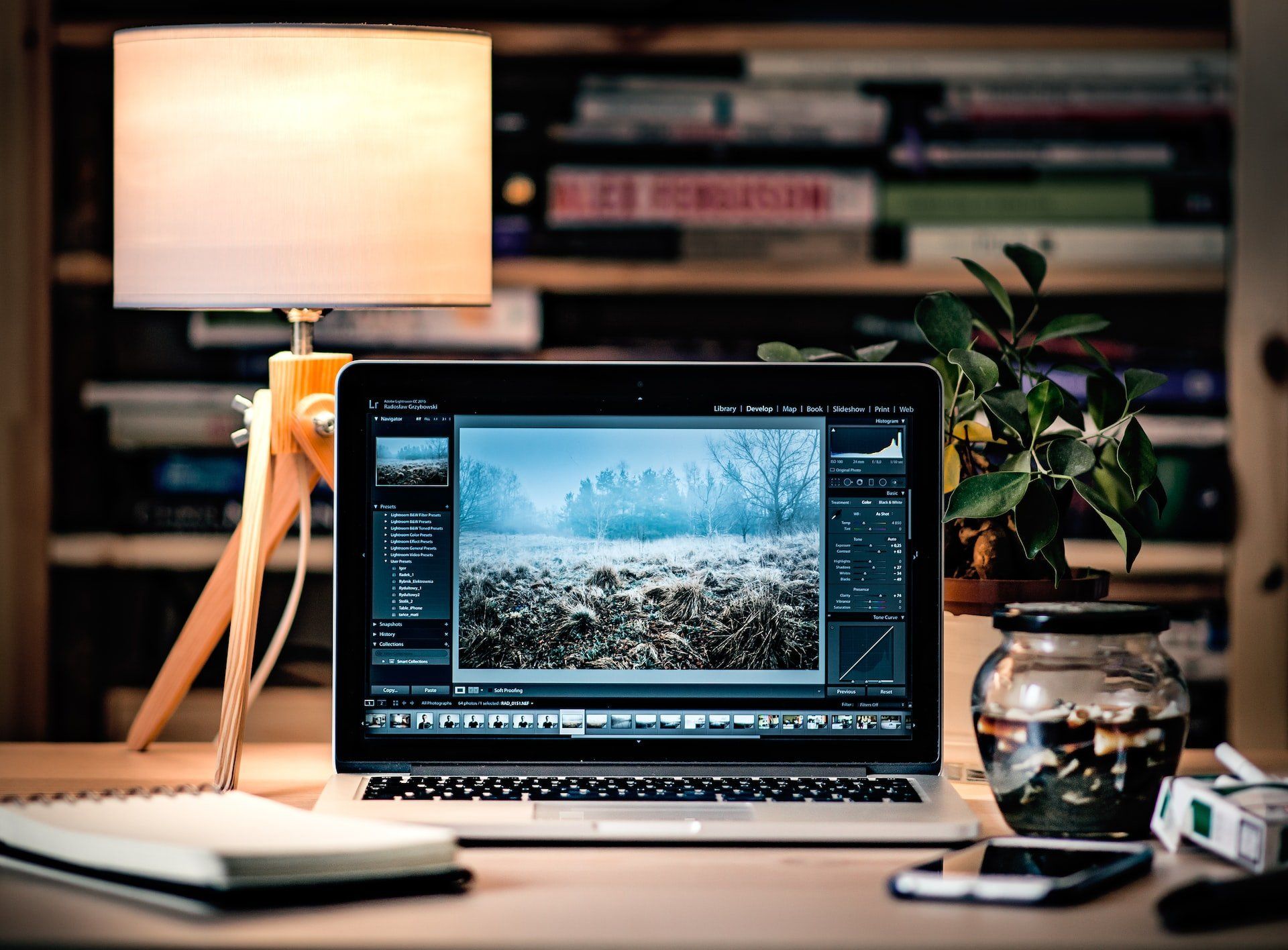 Image of a remote workstation showing how stipends can help provide a remote work solution