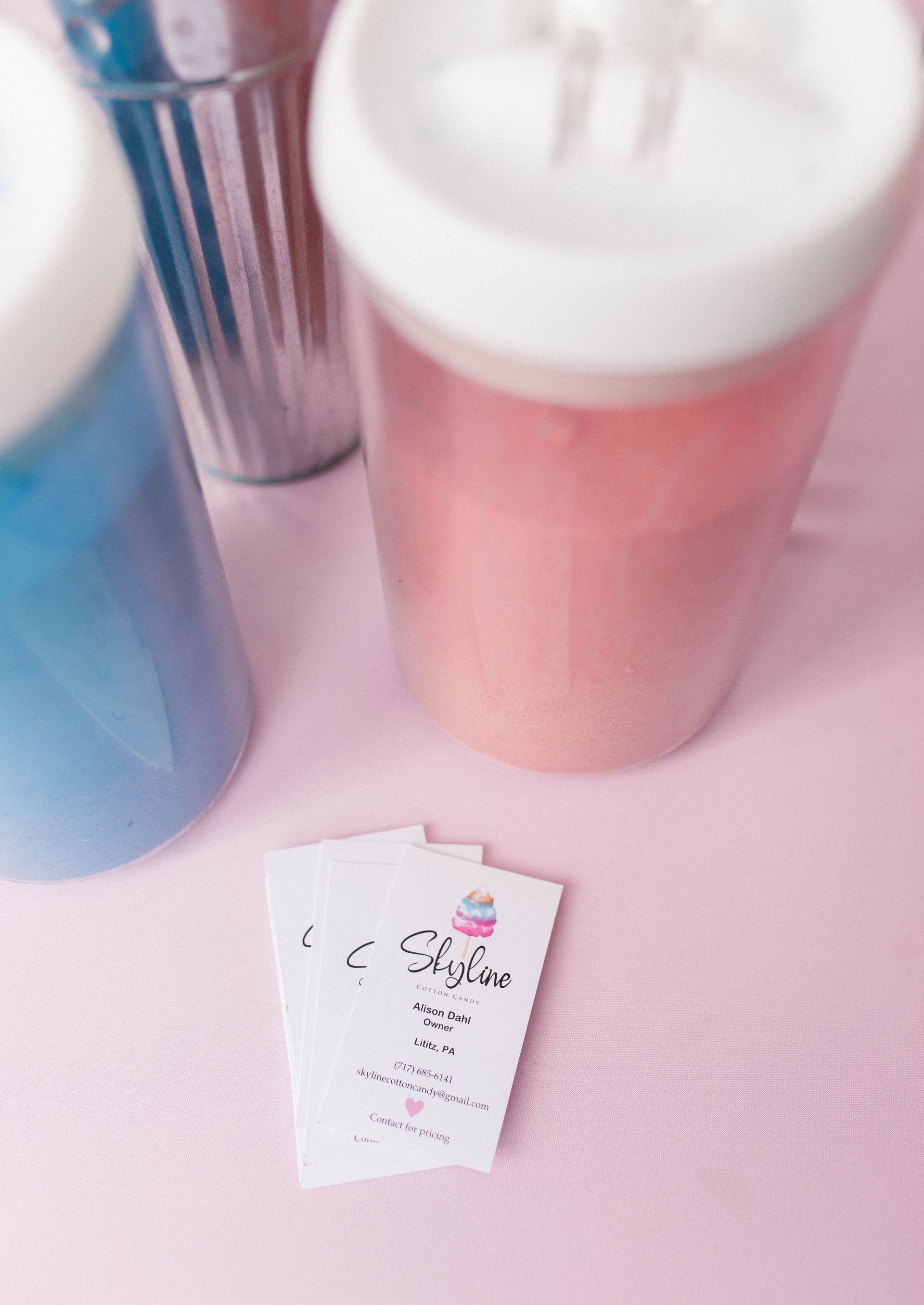 Skyline Cotton Candy Flavors