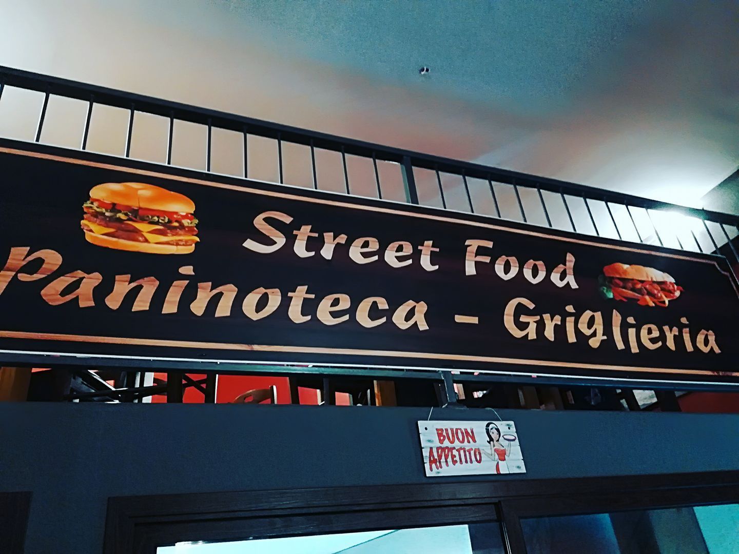 insegna street food Paninoteca - Griglieria