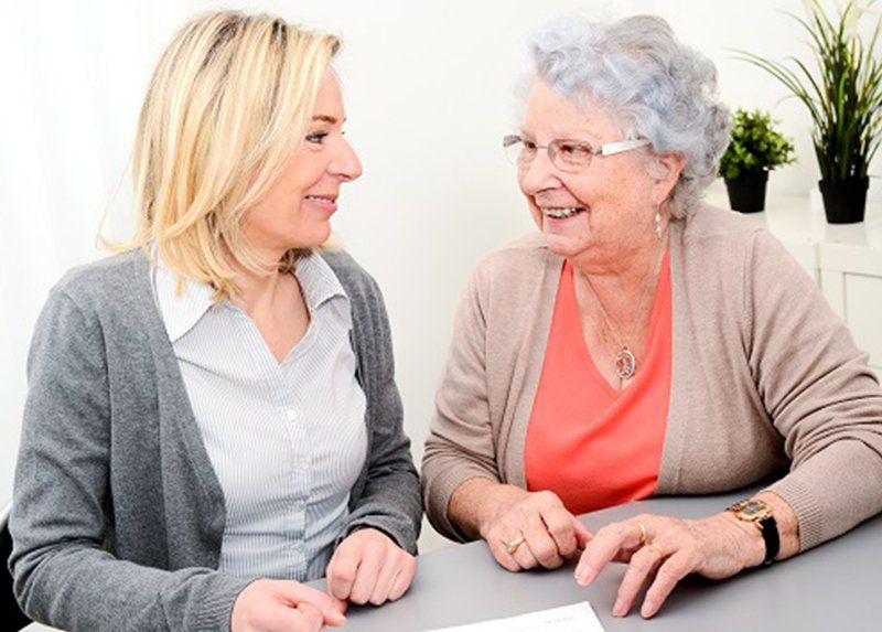 Woman with an Elderly Woman — Lexington, KY — Kentucky Guardianship Association