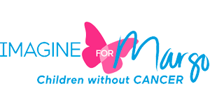 A logo for imagine for margo children without cancer