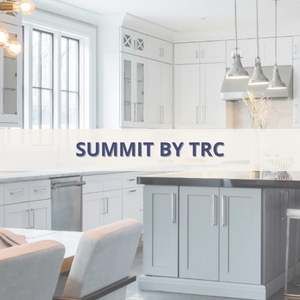 Summit by TRC cabinetry featuring durable birch construction, timeless cabinet styles, and budget-friendly design options.