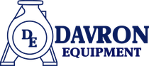 Davron Equipment logo with blue stylized equipment icon and “DAVRON EQUIPMENT” text