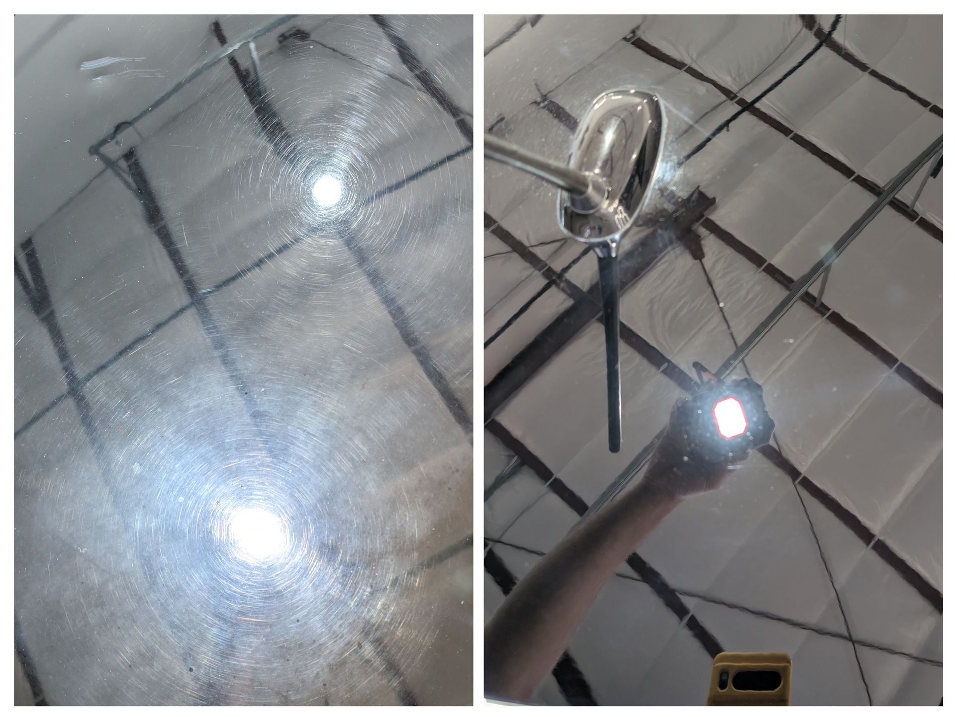 Before and after paint correction