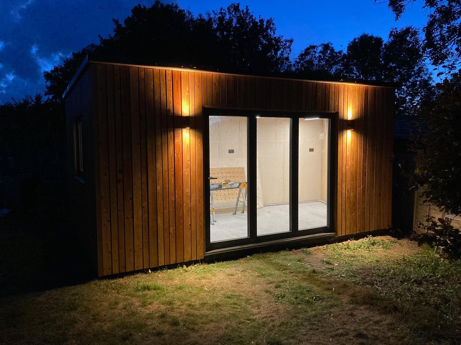 HBM garden lighting installation