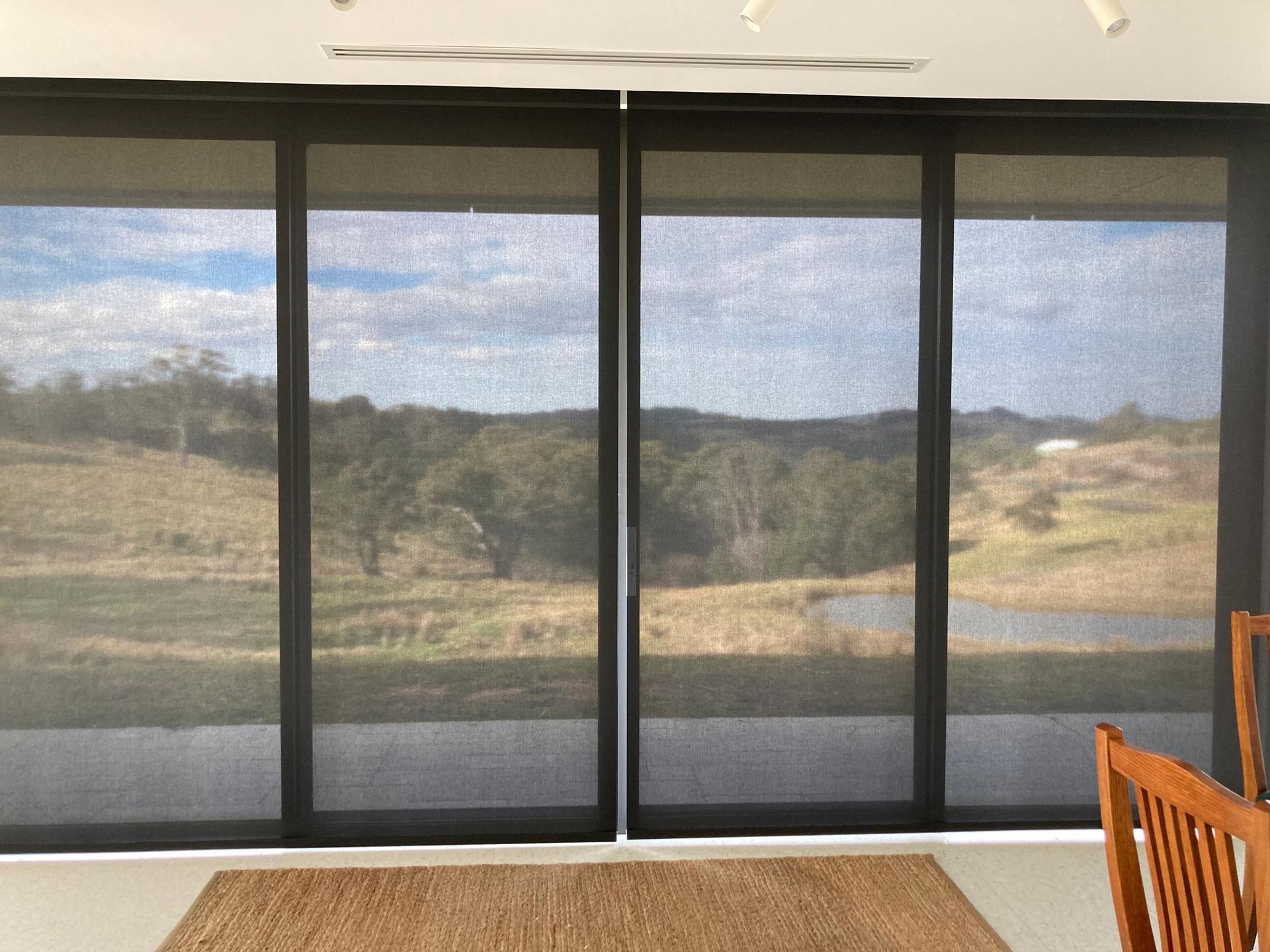 A Room With Motorised Blinds In Mittagong