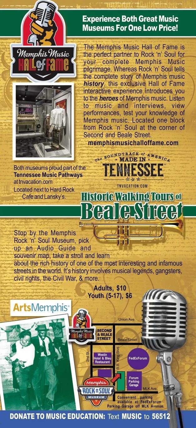 A poster for the tennessee beale street jazz festival