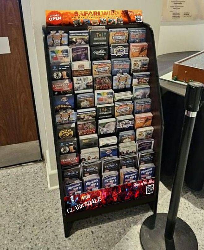 brochure stand