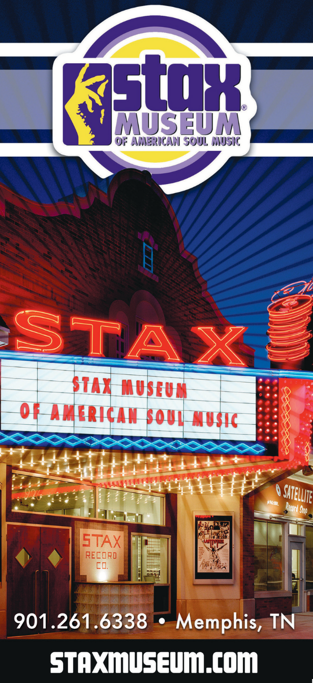 A poster for the stax museum in memphis tn