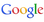 Google logo in blue, red, yellow, and green.