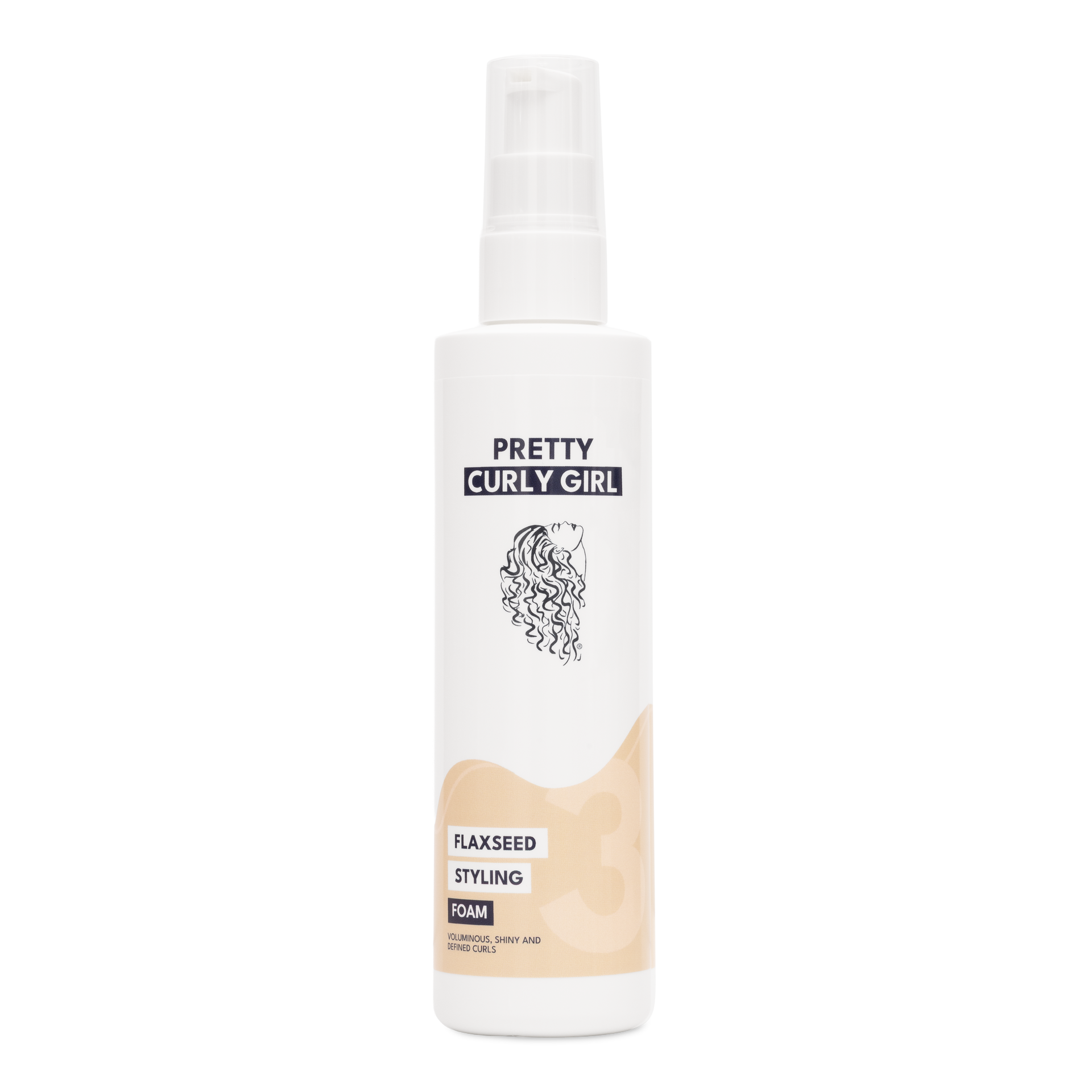 Pretty Curly Girl Flaxseed Styling Foam 250ml