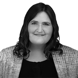 Studio portrait of Elizabeth Sidle, Director at Cosa Resources